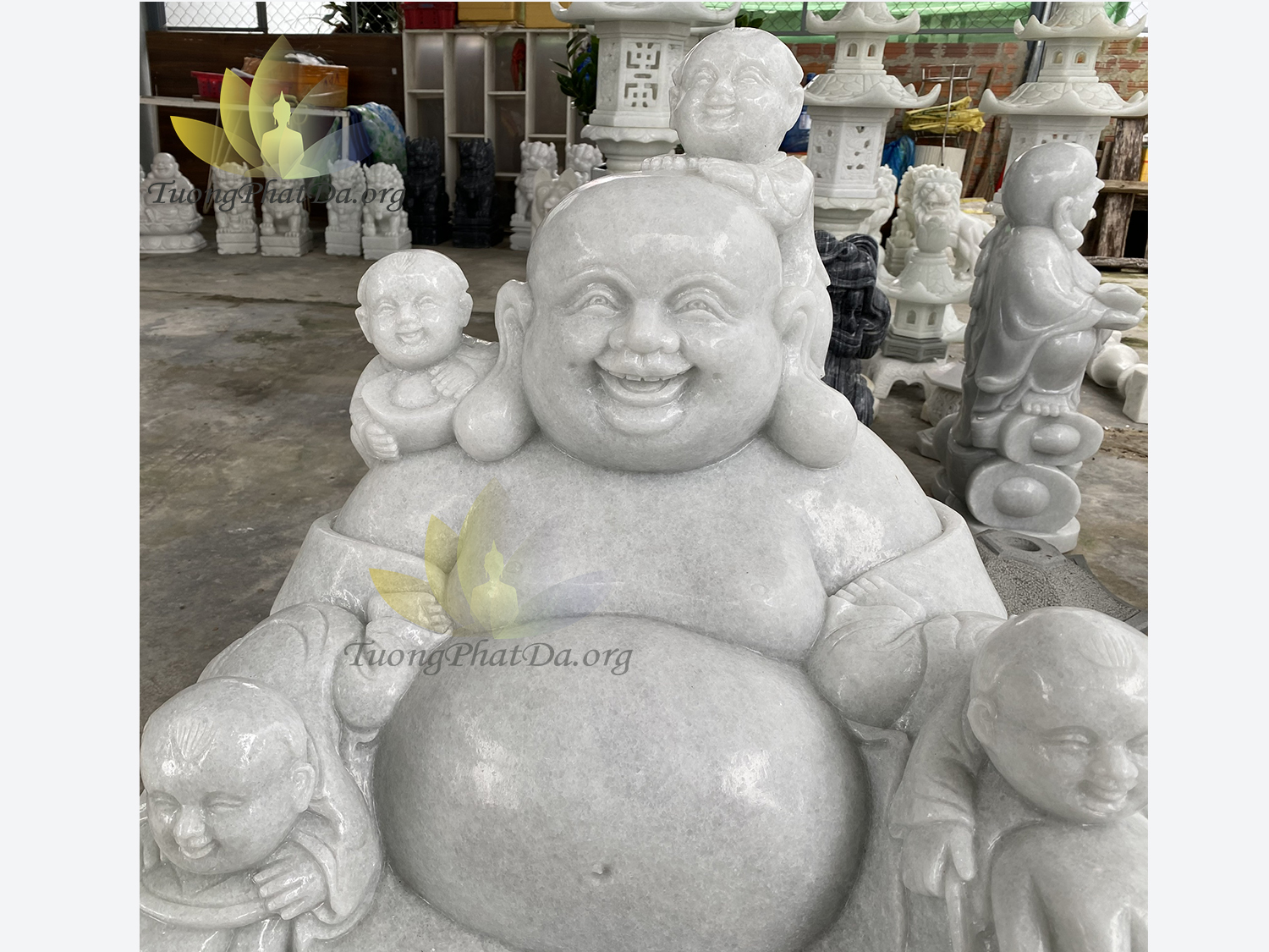 Tượng Phật Di Lặc Ngũ Phúc (Lục Tặc) 
