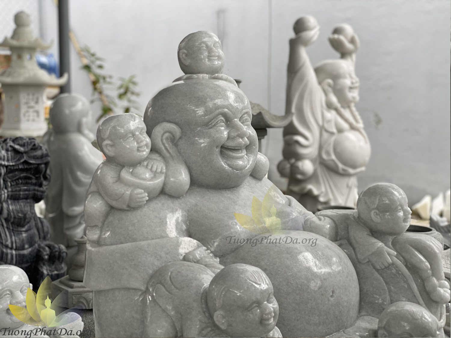 Tượng Phật Di Lặc Ngũ Phúc (Lục Tặc) 