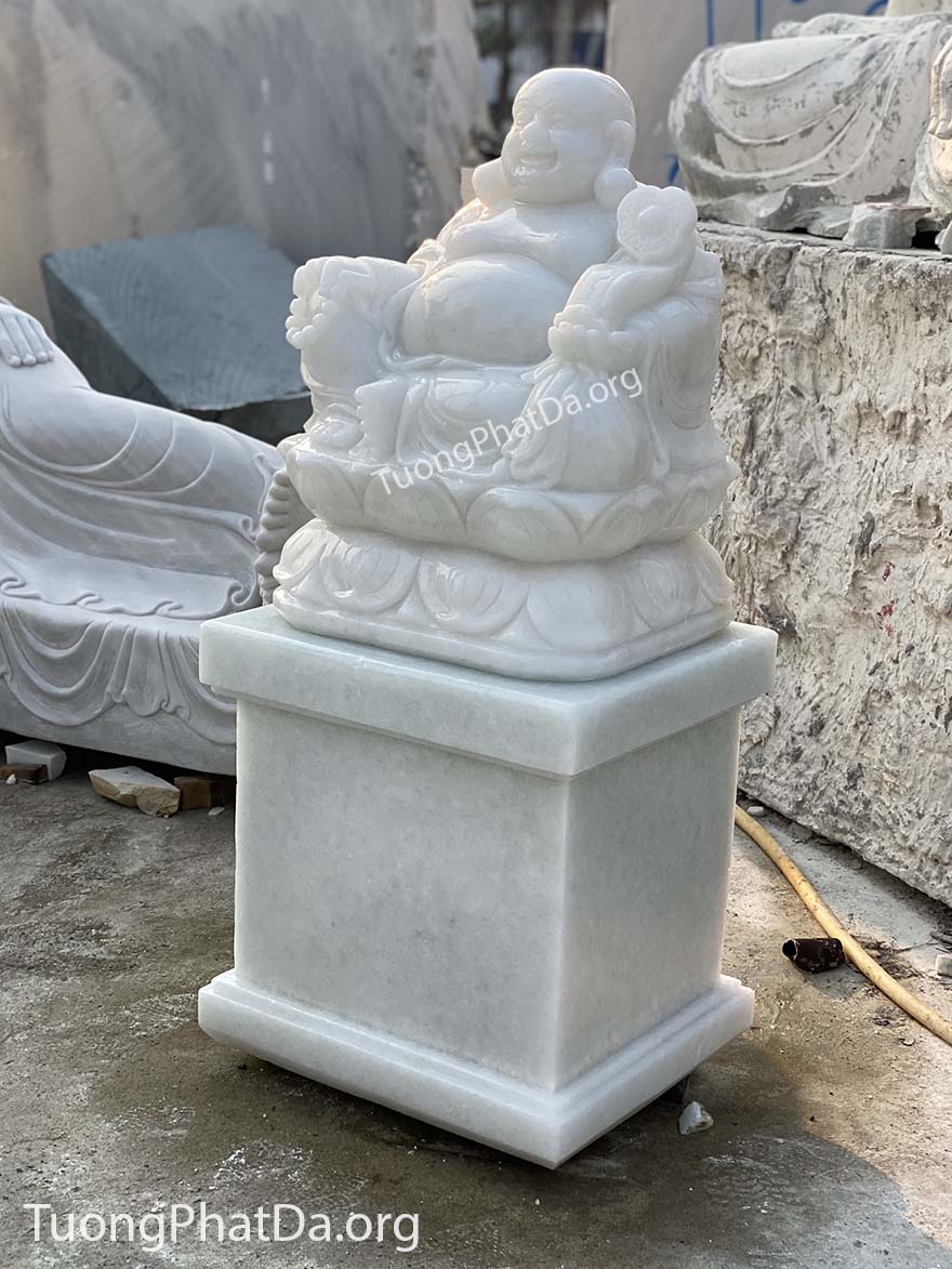 Tượng Phật Di Lặc bằng đá Cẩm thạch