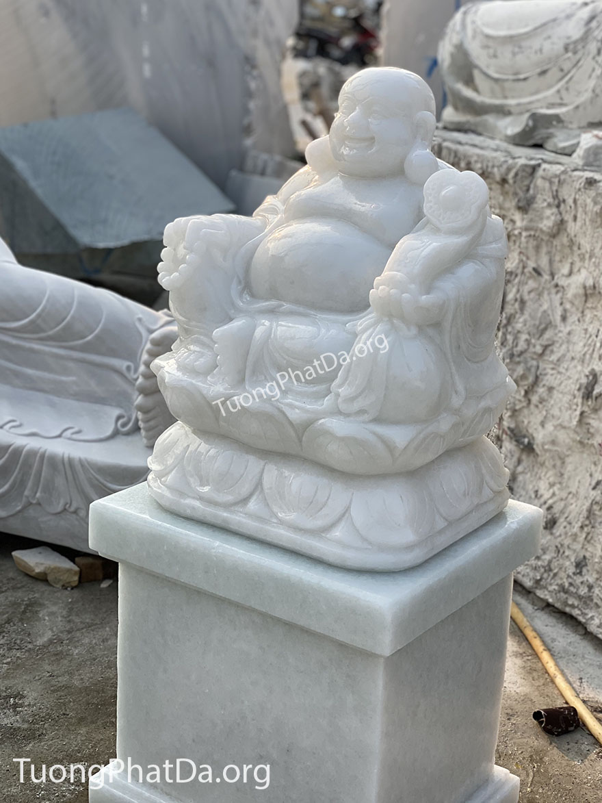 Tượng Phật Di Lặc bằng đá Cẩm thạch