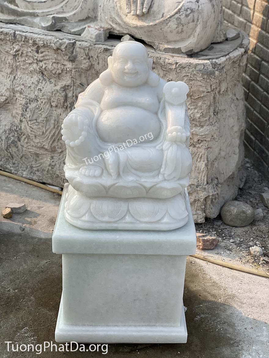 Tượng Phật Di Lặc bằng đá Cẩm thạch