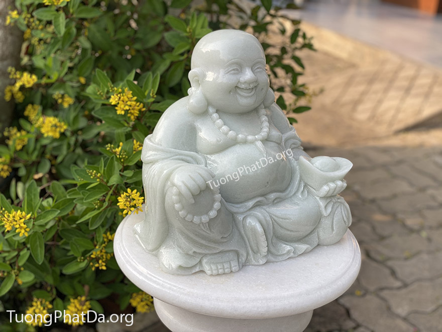 Tượng Phật Di Lặc bằng đá (nhỏ 30cm)