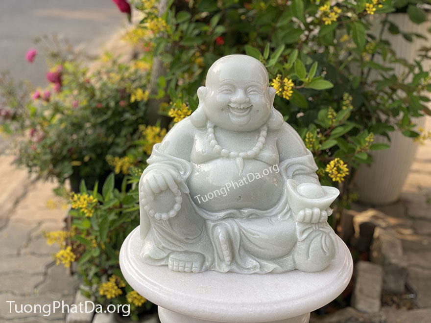 Tượng Phật Di Lặc bằng đá (nhỏ 30cm)