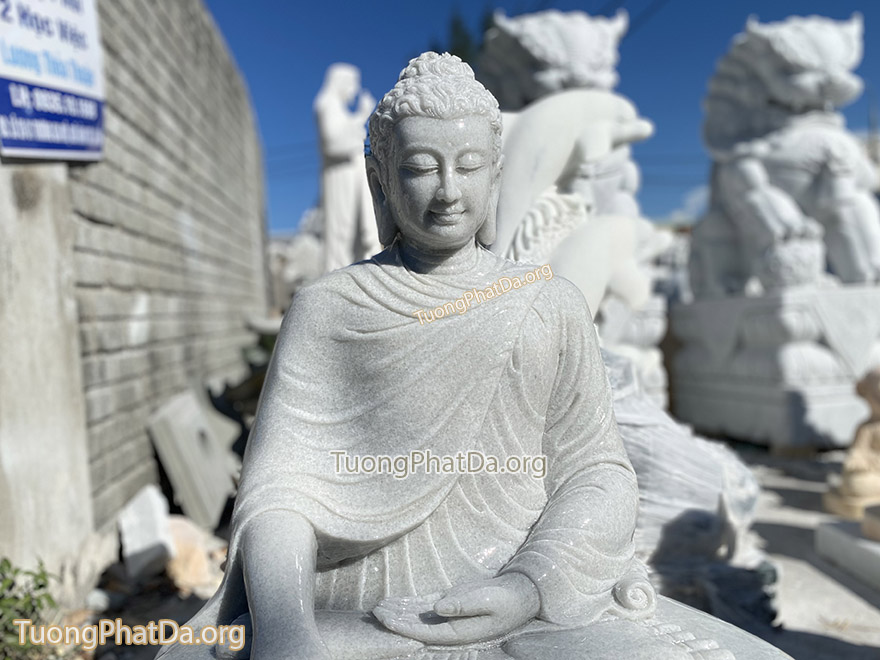 Tượng Phật Thích Ca bằng đá tự nhiên