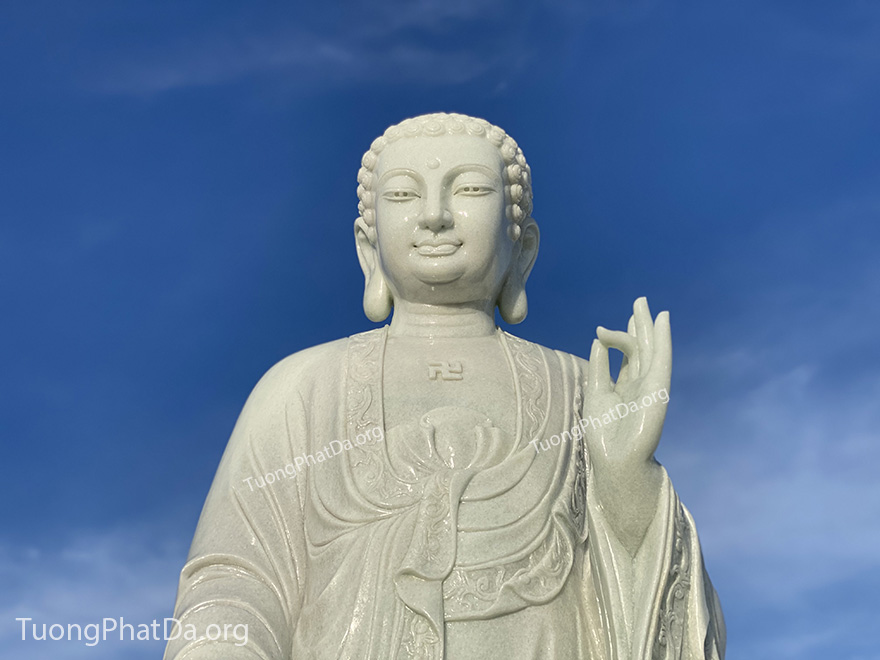 Tượng Tây Phương Tam Thánh cao 4,1m