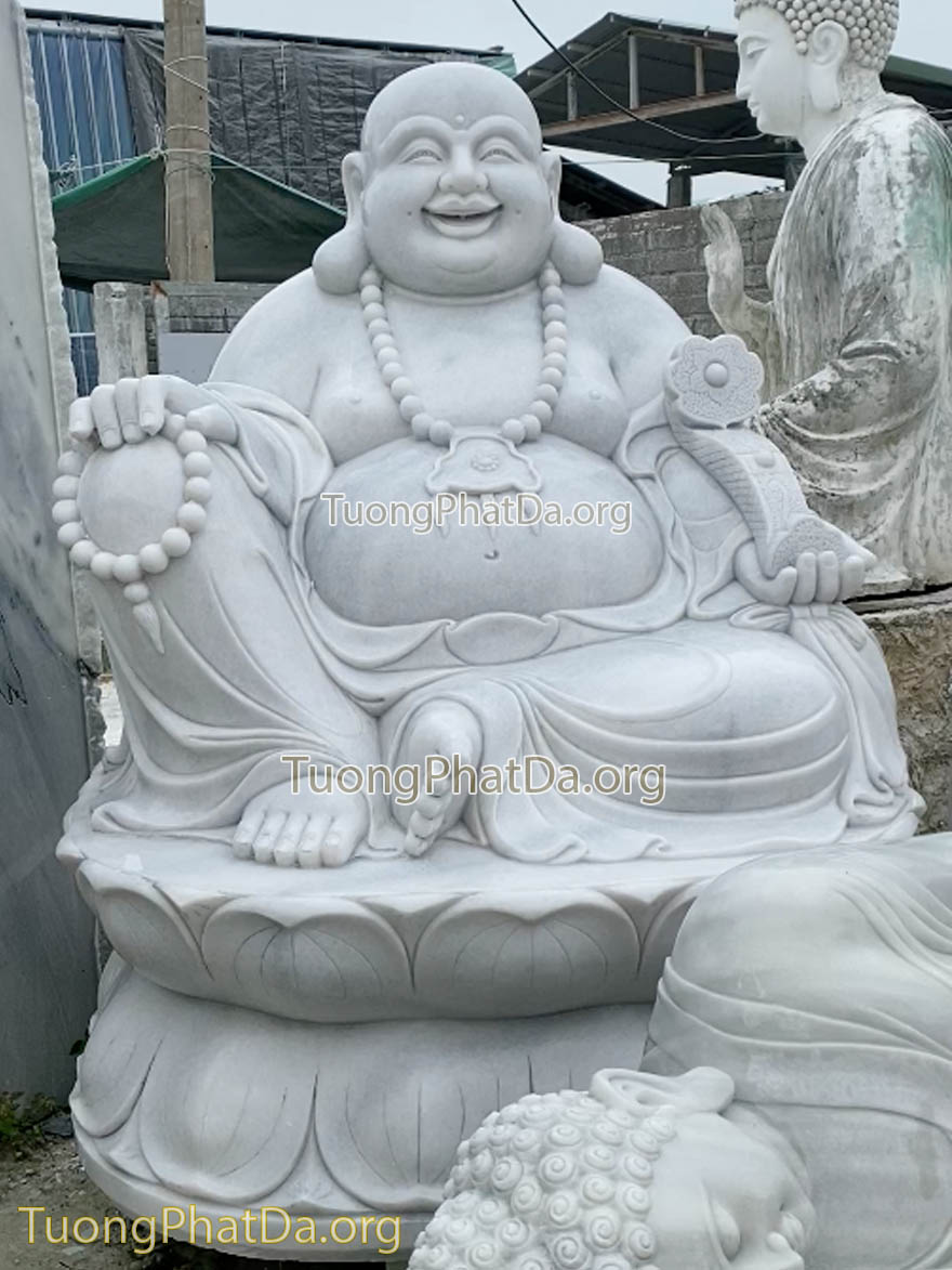 Tượng Phật Di Lặc bằng đá tự nhiên